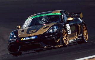 Dean Burden Porsche Cayman Sprint 2025