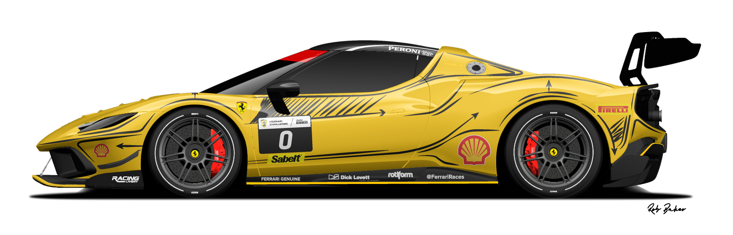 Huseyin Sert 296 Ferrari Challenge Huseyin Sert 296 Ferrari Challenge