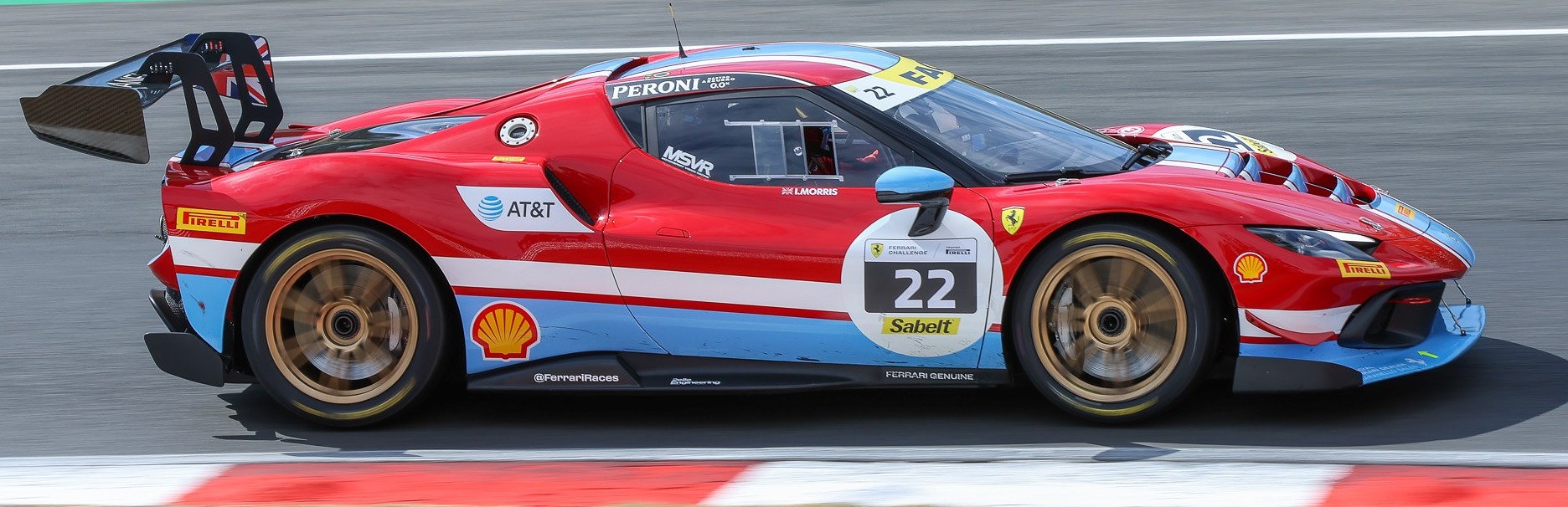 Ian Morris Ferrari 296 Challenge 2026 Ian Morris Ferrari 296 Challenge 2026